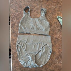 SKIMS Sea Green Size 2X/3X  Ribbed Camisole Set